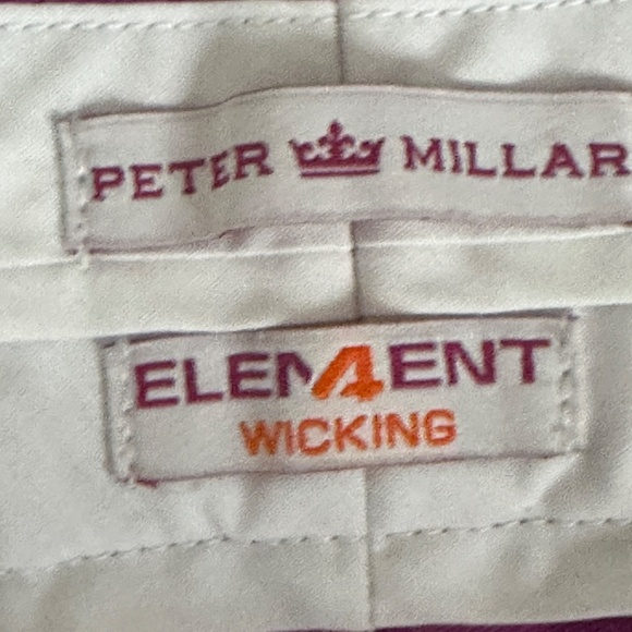 Women's Peter Millar Element Wicking Golf Shorts Active Purple Size 8 Excellent - Picture 3 of 5